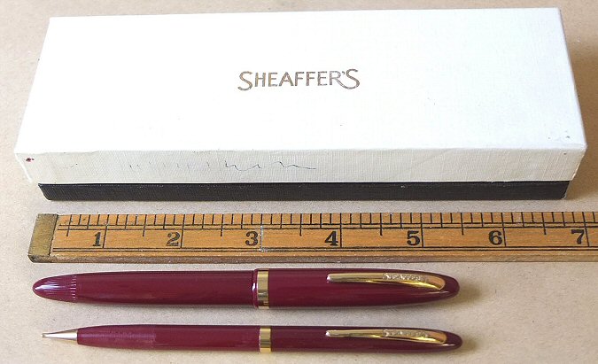 Sheaffer Maroon set